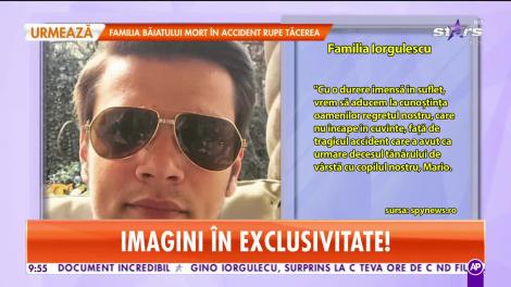 Star Matinal. Singurele imagini cu Mario Iorgulescu, înainte de accident