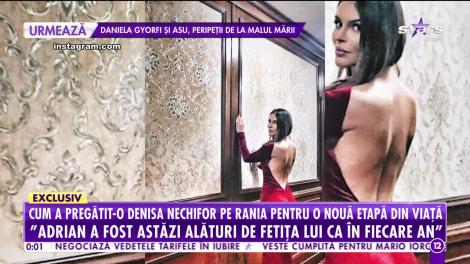 Cum a pregătit-o Denisa Nechifor pe fiica ei, Rania, pentru prima zi de şcoală
