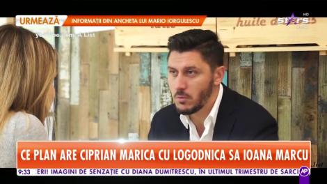 Star Matinal. ce plan are Ciprian Marica cu logodnica sa Ioana Marcu
