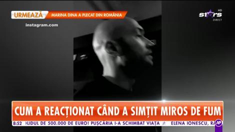 Star Matinal. Mihai Bendeac, incendiu de proporții, în bloc. Cum a reacționat când a simțit miros de fum