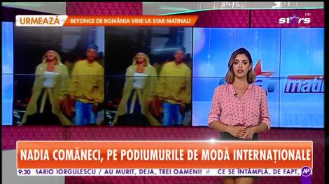 Nadia Comăneci, manechin la New York Fashion Show! A făcut senzație! Video