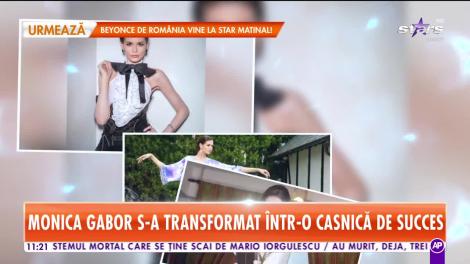 Star Matinal. Monica Gabor s-a transformat într-o casnică de succes. I-a gătit şapte feluri de mâncare lui Mr. Pink