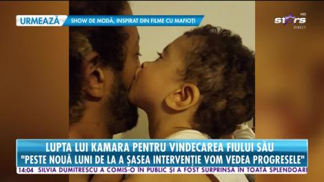 Star News. Lupta lui Kamara pentru vindecarea fiului său: Este la a șasea intervenție, dar medicii sunt optimiști