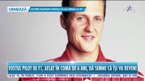 Star News. Speranțe pentru recuperarea lui Michael Schumacher. Medicii: Nu mai este conectat la aparate și este conștient