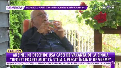 Maestrul Alexandru Arşinel, interviu de suflet, marca "Agenţia VIP"! Când se retrage din lumea teatrului