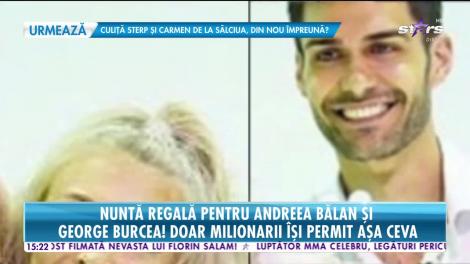 Nuntă regală pentru Andreea Bălan și George Burcea! Imagini în exclusivitate și detalii din culisele marelui eveniment