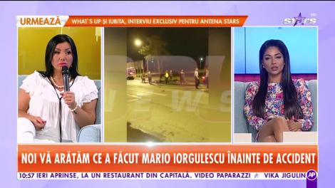 Singurele imagini cu Mario Iorgulescu dinainte de a provoca accidentul teribil! Cum a petrecut cu iubita lui