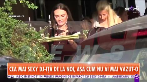 Vika Jigulina a refăcut scena din Basic Instinct!