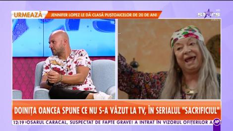 Doinița Oancea, despre ce nu s-a văzut la tv, în serialul ”Sacrificiul”! Unde a fost în vacanţă cu iubitul ei