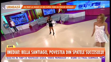 Bella Santiago cântă, live, la Star Matinal! Ascultă aici piesă "Pantera"