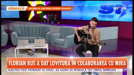 Florian Rus şi Mira cântă piesa momentului, Străzile din Bucureşti, în platoul de la Star Matinal