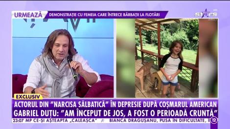 Gabi Duţu, actorul din serialul "Narcisa Sălbatică", în depresie după coşmarul american