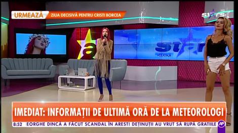 Maria Stepovenco cântă, la Star Matinal, melodia "Armonie"