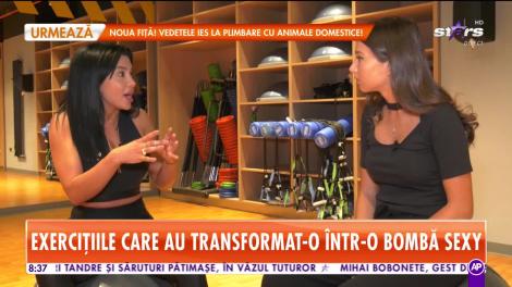 Star Matinal. Dianesa Preda, cea mai sexy antrenoare de fitness! Era pufoasă, dar şi-a pus ambiţia şi a slăbit