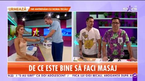 Tehnicile de masaj care îți tratează problemele cu oasele! Ionuț Bobit, meşterul de oase, demonstrație la Star Matinal!