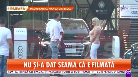 Star Matinal. Elena Udrea, fără să ştie că este filmată, a dat şpagă ziua în amiaza mare!