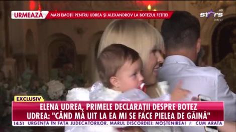 Elena Udrea şi logodnicul ei îşi botează fetiţa!