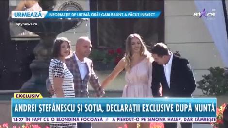 Star News. Îndrăgitul artist Andrei Ștefănescu s-a căsătorit cu Antonia, aleasa inimi sale