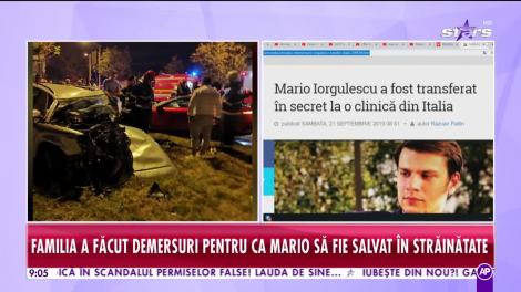 Star Matinal. Mario Iorgulescu ar fi transferat la o clinică din Italia