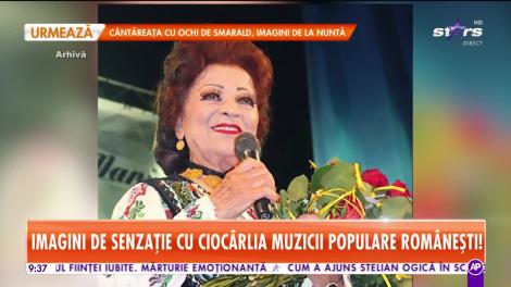 Star Matinal. Imagini de senzație cu Maria Ciobanu, ciorcâlia muzicii populare românești