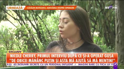 Star Matinal. Nicole Cherry, primul interviu după ce și-a operat gușa