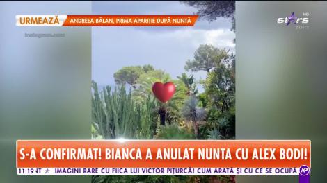 Star Matinal. Unde au petrecut Bianca Drăgușanu și Alex Bodi în ziua în care trebuiau să ajungă în fața altarului