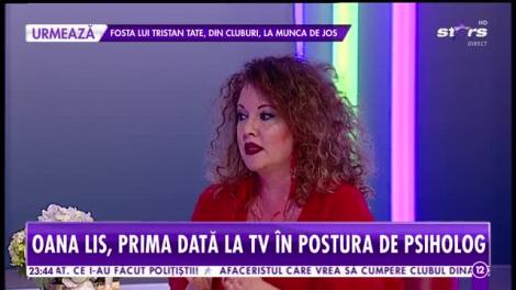 Oana Lis, prima dată la TV în postura de psiholog! Îşi dă examenul, în direct, cu cel mai gelos cuplu de noi!