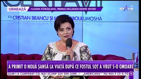 Interpreta Maria Ghinea a primit o nouă şansă la viaţă, după ce fostul soţ a vrut s-o omoare!