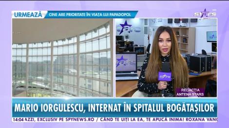 Star News. Spitalizarea lui Mario Iorgulescu costă câteva mii de euro pe noapte, în condiţii de cinci stele