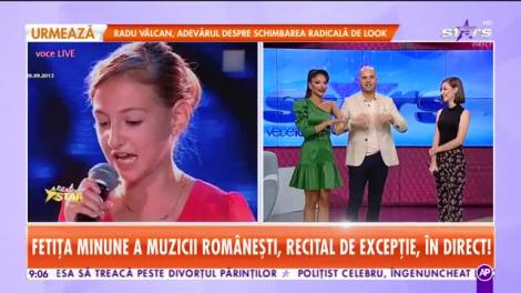 Star Matinal. Elena Hasna: La Next Star mi-am dat seama că vreau să cânt pentru tot restul vieții