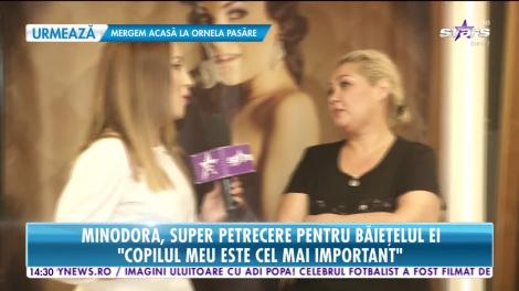 Sărbătoare mare în familia Minodorei! Băieţelul ei a împlinit vârsta de 10 ani