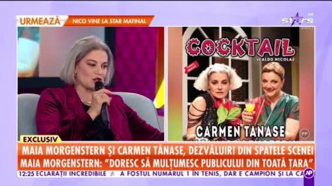 Cele mai iubite actriţe, dezvăluiri în direct! Maia Morgenstern şi Carmen Tănase spun totul despre noul proiect