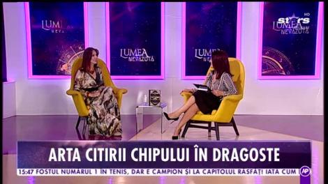 Lumea Nevăzută. Arta citirii chipului în dragoste. Suada Agachi: Cei cu ochii depărtați au o imaginație bogată