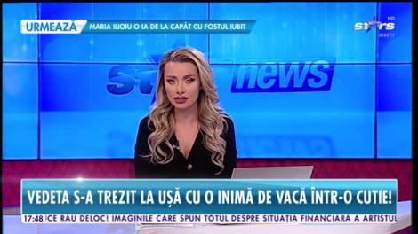Star News. Ioana Filimon, terorizată de turcul care a sechestrat-o. Vedeta a primit o inimă de vacă într-o cutie
