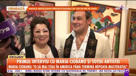 Star Matinal. Primul interviu cu Maria Ciobanu și soțul artistei