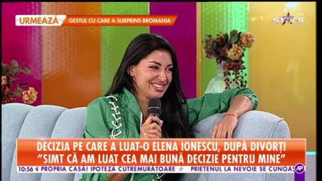Star Matinal. Decizia pe care a luat-o Elena Ionescu, după divorț: Este mult mai bine să pui punct când simți că nu se mai poate