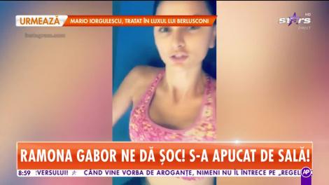 Star Matinal. Ramona Gabor s-a apucat de sală