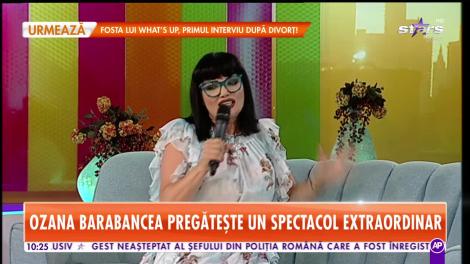 Ozana Barabancea, dezvăluiri de la "Te cunosc de undeva": "Nu toţi sunt încântaţi de ceea ce le pică la ruletă"