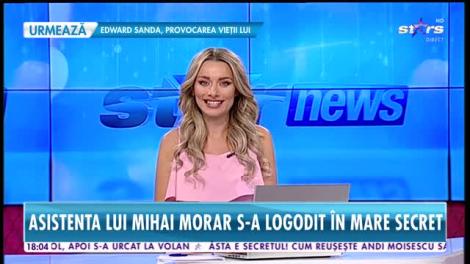 Star News. Elena Marin, sexy asistenta lui Răi da Buni, s-a logodit în secret. Nașii vor fi Mihai Morar și soția lui, Gabriela