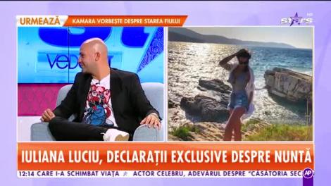 Star Matinal.  Iuliana Luciu, declarații exclusive despre nuntă