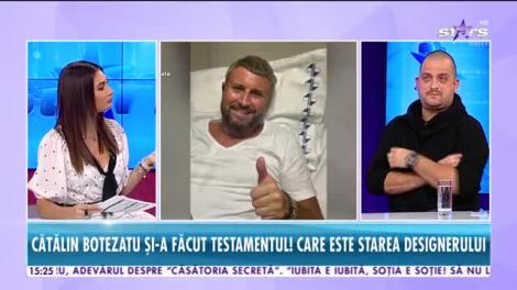 Star News. Cătălin Botezatu şi-a făcut testamentul! Cum îşi împarte celebrul designer averea