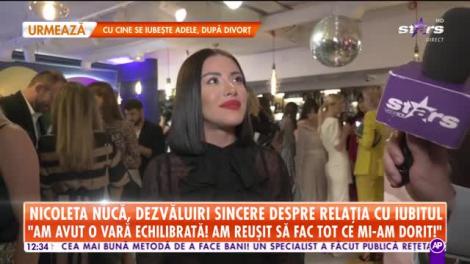 Star Matinal. Nicoleta Nucă, dezvăluiri sincere despre relația cu iubitul: Este foarte romantic. Asta îmi place foarte mult