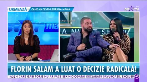 Star News. Florin Salam, decizie radicală! Hotărârea o priveşte exclusiv pe Roxana Dobre