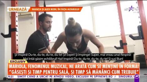 Star Matinal. Cum se menține în formă Mariola, artista care a dat peste cap topurile muzicale