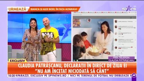 Star Matinal. Claudia Pătrășcanu petrece. Cine îi este alături vedetei, de ziua de naștere