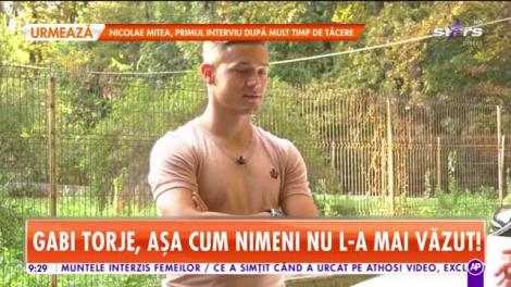 Star Matinal. Gabi Torje, așa cum nimeni nu l-a mai văzut. Ce dezvăluiri a făcut despre viaţa lui