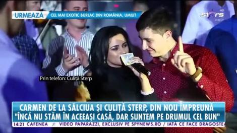 Culiţă Sterp și Carmen de la Sălciua, din nou împreună: ”Încă nu stăm în aceeași casă, dar ...”