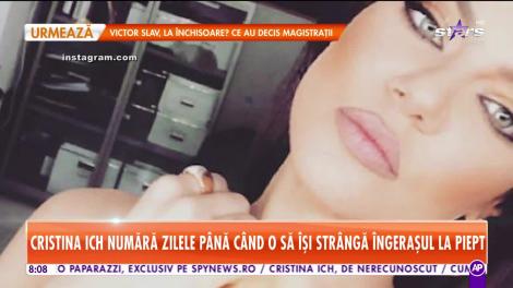 Numără zilele până când o să devină mămică! Cristina Ich, de nerecunoscut. Cum a fost filmată iubita lui Piţurcă Jr