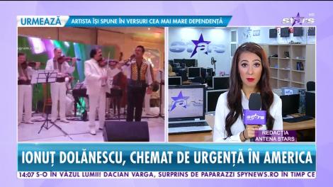 Star News. Ionuţ Dolănescu, chemat la audieri în America. Artistul și-a anulat toate spectacolele din România