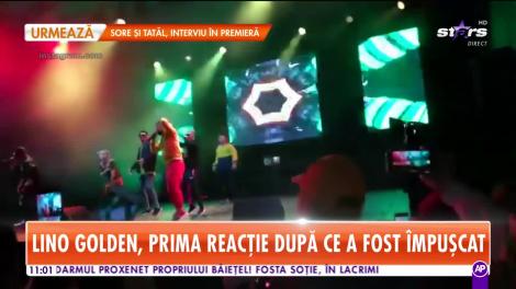 Star Matinal. Lino Golden, prima reacție după ce a fost împușcat